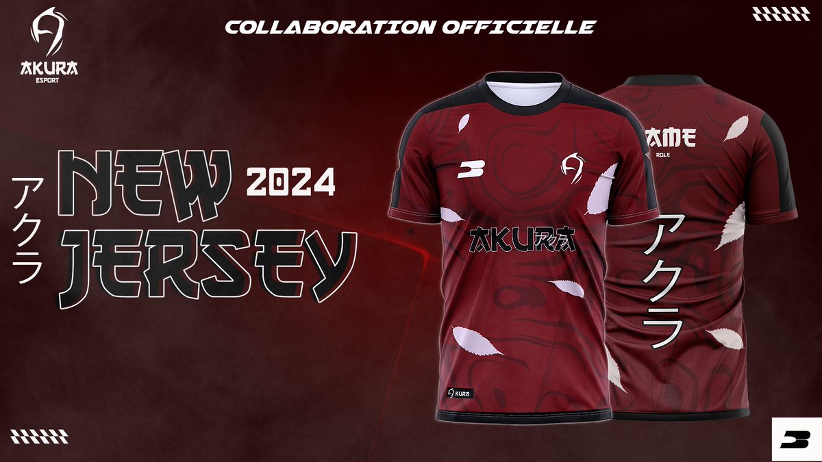 🚨ANNONCE 🚨

AKURA Esport est heureux de vous annoncer son partenariat avec  <a href="/BreakDayTM/">BreakDay</a> 🥳

Découvrez notre nouveau maillot dès maintenant sur la boutique 💰

breakday.shop/pages/akura-e-…

Et avec le code de réduction de 10% valable 7 jours est : AKURA10 .

#WeAkuraYou ⛩️
