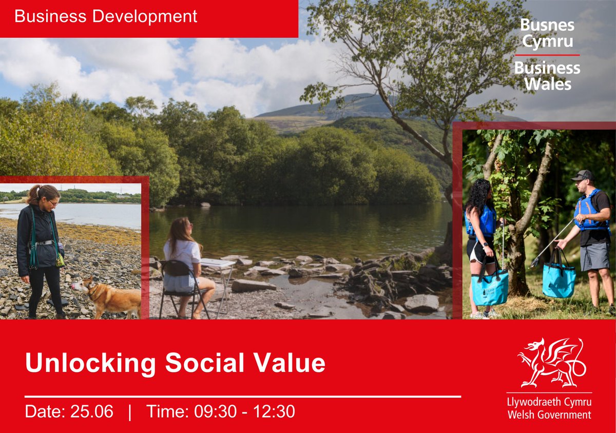 _businesswales's tweet photo. Maximising purpose as well as profit 📢 

Join us for an interactive transformative half-day course, designed to equip you with the insights and skills needed to harness the potential of social value
🔗 https://t.co/vrXQ6Z7zQR https://t.co/sK9FgwjiSA