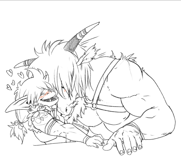 Gentle headbutt 