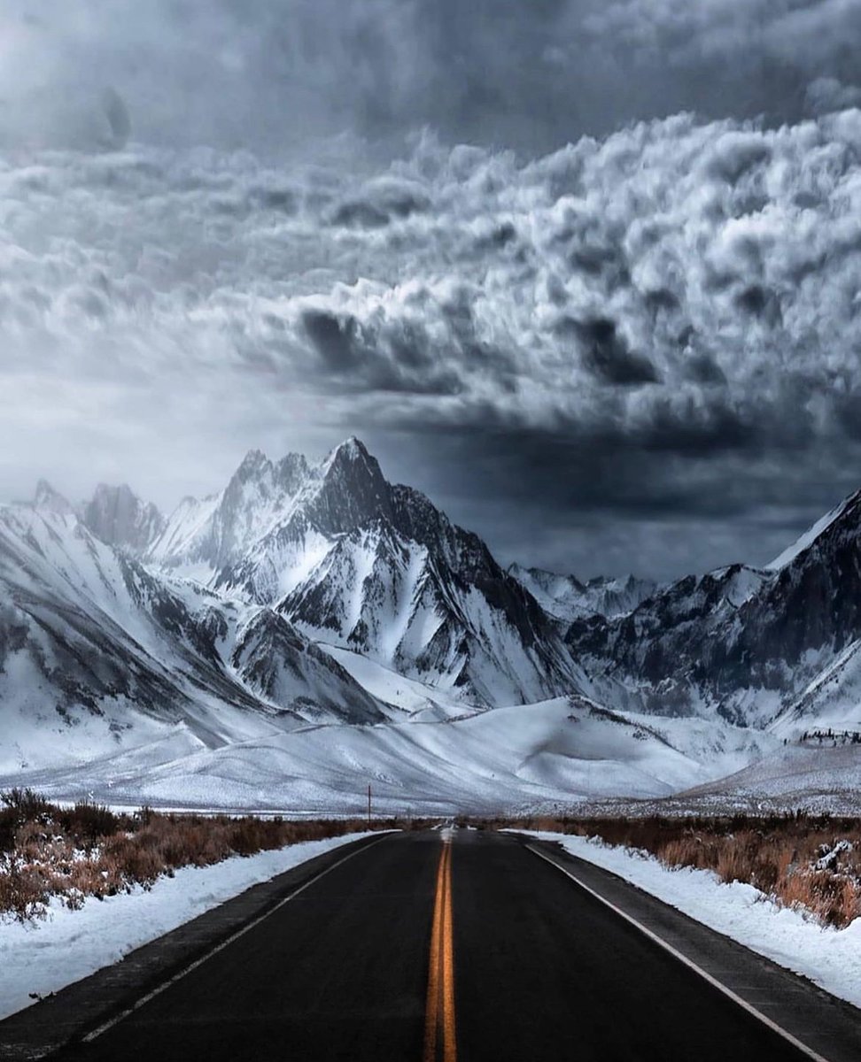 Storm chasing in California.