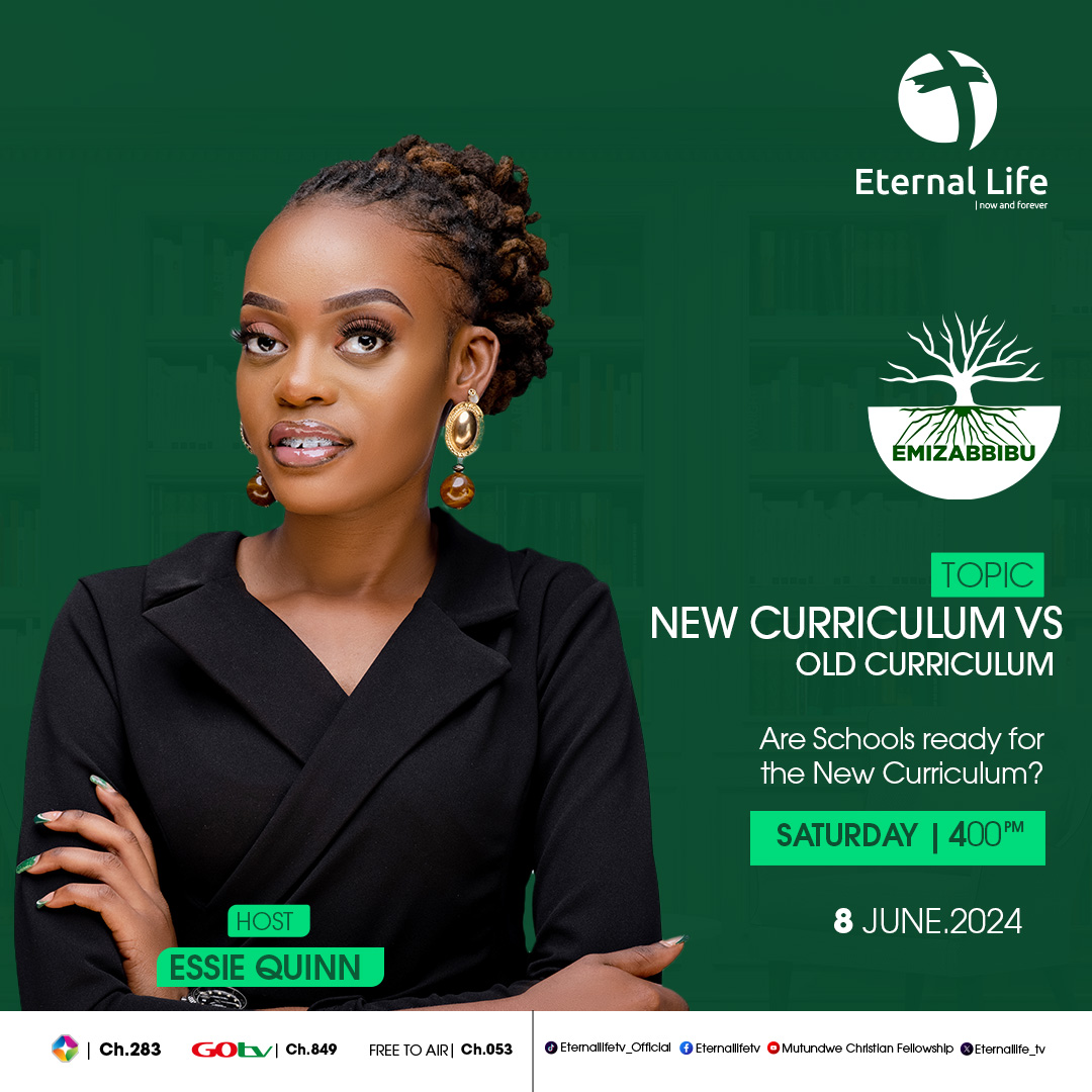 Don't miss #Emizabbibu as we look at 'New Curriculum Vs Old Curriculum' . Do You think Schools or Students are ready for the New Curriculum .Only on Eternal Life Tv. Streaming live on all our social media platforms. #EternallifeUpdates #Emizabbibu @eternallife_tv