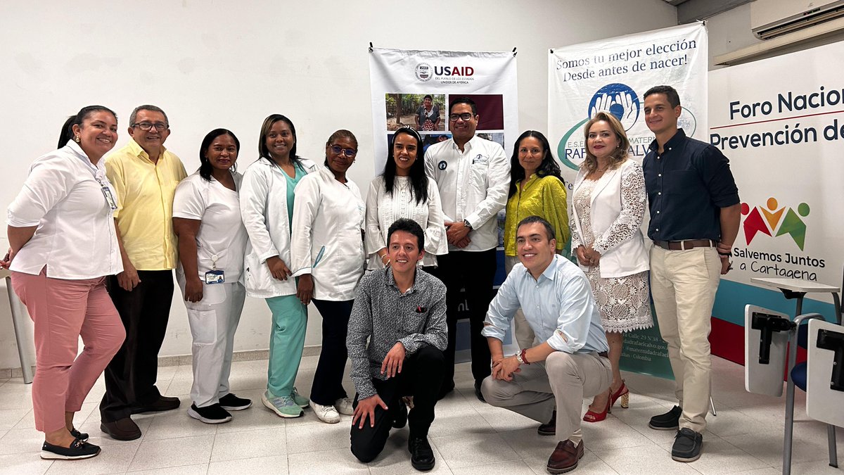 Contamos con la visita de una delegación de <a href="/USAID_Colombia/">USAID/Colombia</a> , con quienes venimos trabajando en el fortalecimiento de capacidades orientada a la reducción de la morbilidad materna extrema; en esta oportunidad compartimos nuestra experiencia con la agencia