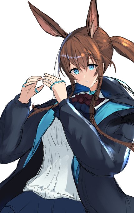 2年ぶりにアーミヤCEOを描いてる今夜はまだ休めれなさそう#アークナイツ 