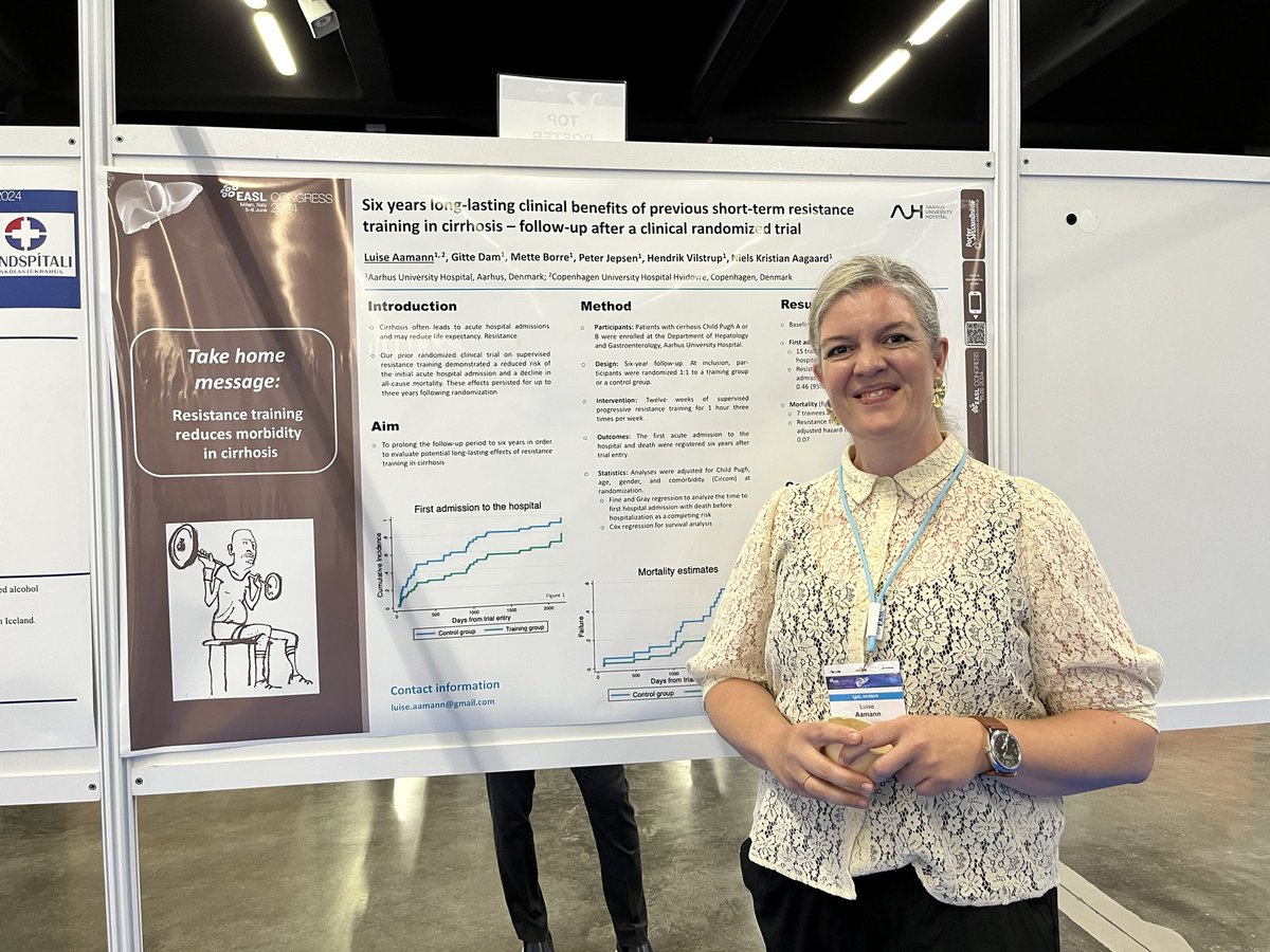 Elliot Tapper (@ebtapper) on Twitter photo Exercise works
Thank you <a href="/LuiseAamann/">Luise Aamann</a> for doing this study. 
#EASLCongress Exercise works
Thank you <a href="/LuiseAamann/">Luise Aamann</a> for doing this study. 
#EASLCongress