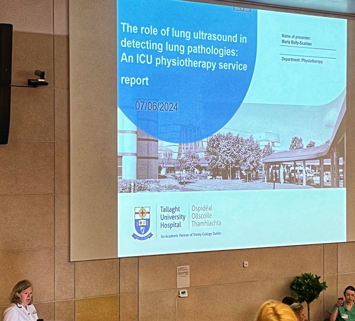 Eimear McCormack (@eimearmcc30) on Twitter photo Brilliant presentation from@mariabailyscanlan on the role of LUS in our <a href="/ICUTallaght/">@ICUTallaght University Hospital</a> physiotherapy practice <a href="/d_o_dowd/">Deirdre O’Dowd</a> Brilliant presentation from@mariabailyscanlan on the role of LUS in our <a href="/ICUTallaght/">@ICUTallaght University Hospital</a> physiotherapy practice <a href="/d_o_dowd/">Deirdre O’Dowd</a>