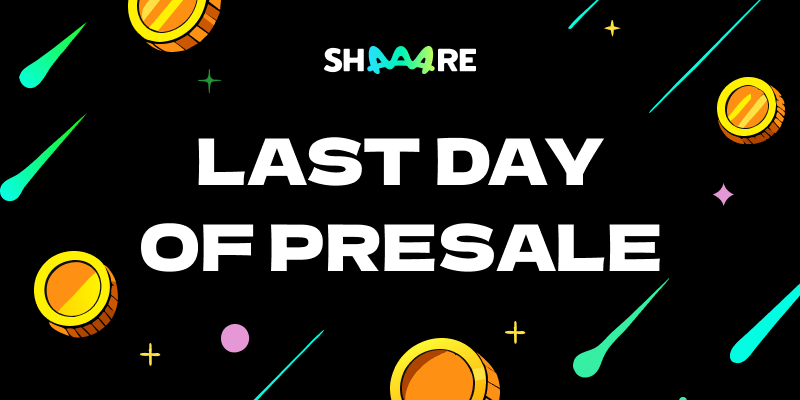 Last Day of Presale! 🚀

Today’s your final chance to be part of the revolution! Don’t miss out on the $XKO presale.

This is your last opportunity to invest before we close the gates.

Join now:  bit.ly/shaaare-presal…