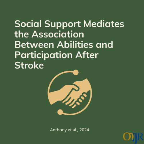 OTJRJournal's tweet photo. How does #socialsupport affect #strokesurvivors' participation in activities? This study examines its role through the #PEOP model.
Learn more: https://t.co/MV9kchvFm6 #StrokeSurvivors #Aphasia #OTResearch #StrokeRecovery #PEOPModel #OTA #OTP #OT #OTStudent #OTRehab #CVARecovery https://t.co/INAQyO6SA8