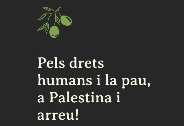 celobert_coop's tweet photo. 🍉Ens adherim al manifest #AmbPalestina, una iniciativa conjunta de cooperatives catalanes i entitats de l'ESS en solidaritat amb el poble palestí.

Podeu adherir-vos i donar suport a la campanya aquí https://t.co/h9gpElqXm9 https://t.co/IfZMMsO2W0