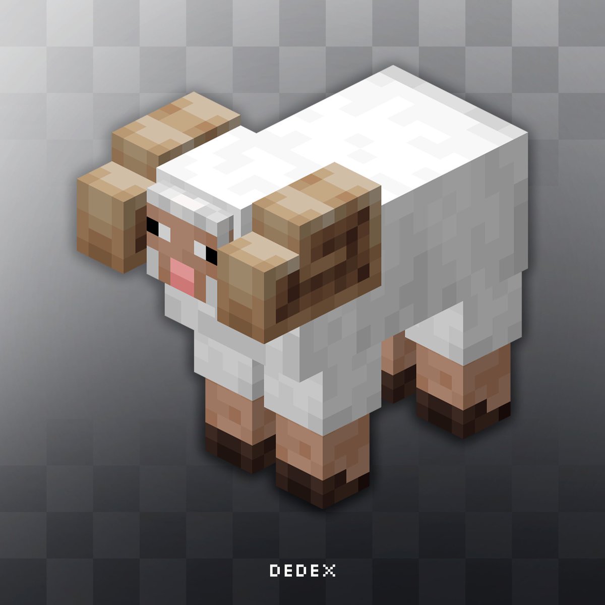 dedex_dxd's tweet photo. Horned Sheep 

#Blockbench #Minecraft #3DModel #pixelart #lowpoly #Voxel #model #TwilightForest https://t.co/e3GRr8Wb2C