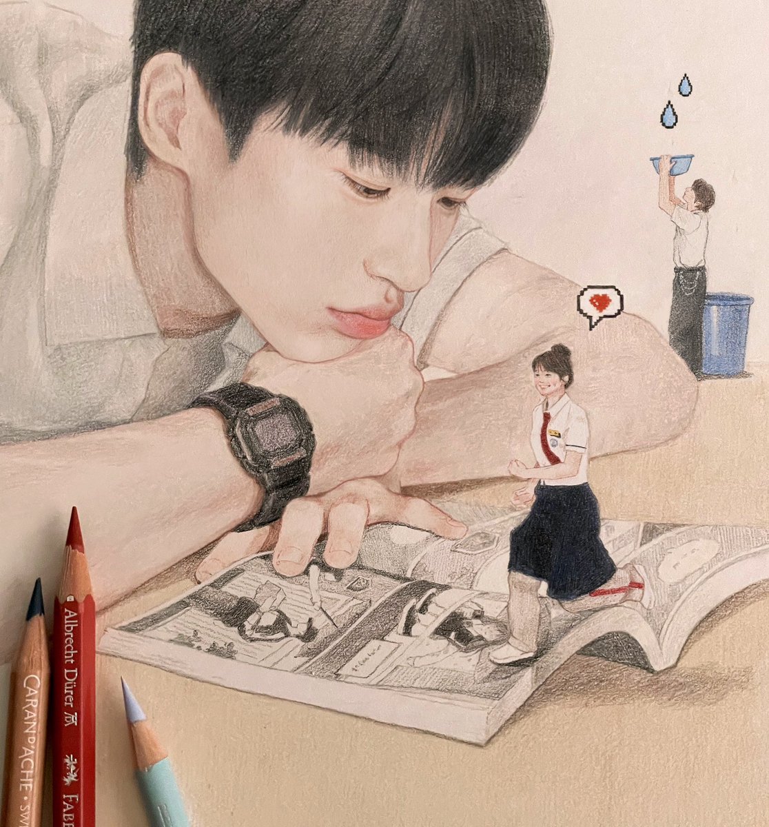 HANTOGRAPH_'s tweet image. 선재업고튀어 달려라 솔아 
태성이는 계속 물 받어 응응 💧

instagram.com/p/C76f0RrhBZt/…
#변우석 #김혜윤
