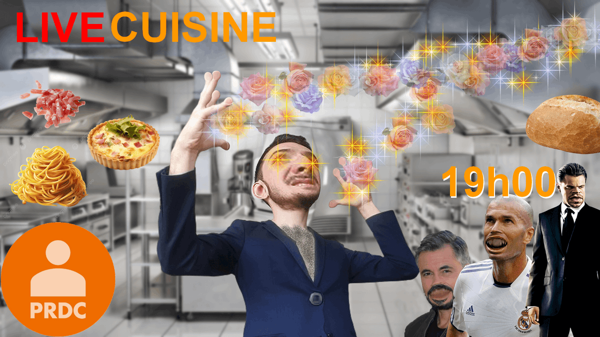 PRDC_Prod's tweet photo. OMG !! CE SOIR 19H00 CA VA COOK ! #cook
https://t.co/wdCtFeZnLd https://t.co/BGg7kGNnok