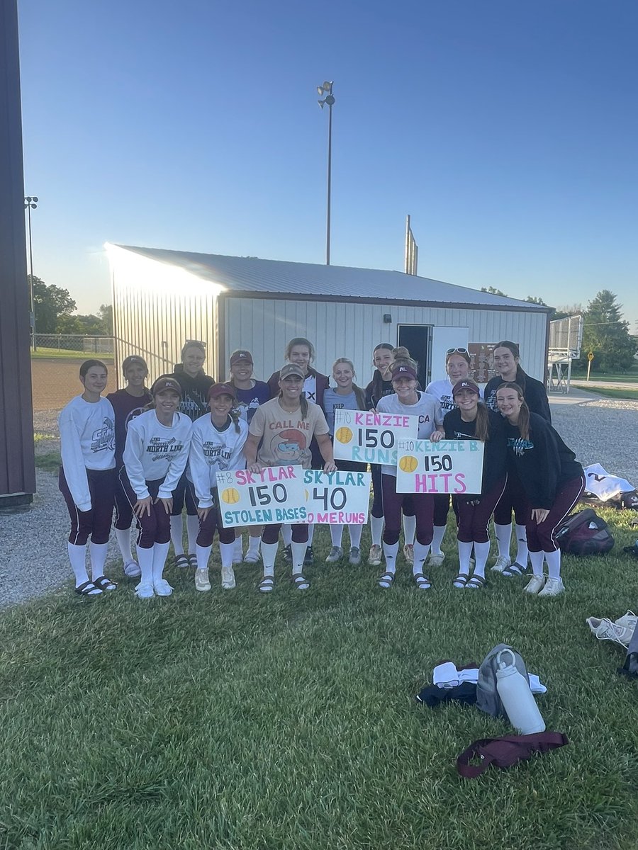 North Linn Softball (@nllynxsoftball) on Twitter photo Some big career milestones the past two weeks: <a href="/skylarbenesh8/">Skylar Benesh</a> 40 HR and 150 SB. <a href="/k_bridgewater1/">Kenzie Bridgewater</a> 150 Hits and 150 Runs! Some big career milestones the past two weeks: <a href="/skylarbenesh8/">Skylar Benesh</a> 40 HR and 150 SB. <a href="/k_bridgewater1/">Kenzie Bridgewater</a> 150 Hits and 150 Runs!