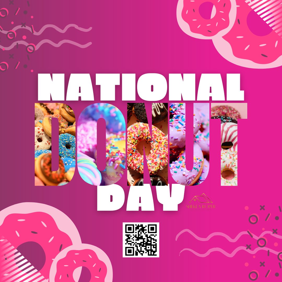 SheGetsTheKeys's tweet photo. Happy National Donut Day! 🍩😋
.
.
#SheGetsTheKeys🗝️🏠 https://t.co/4CaXwFTxb9