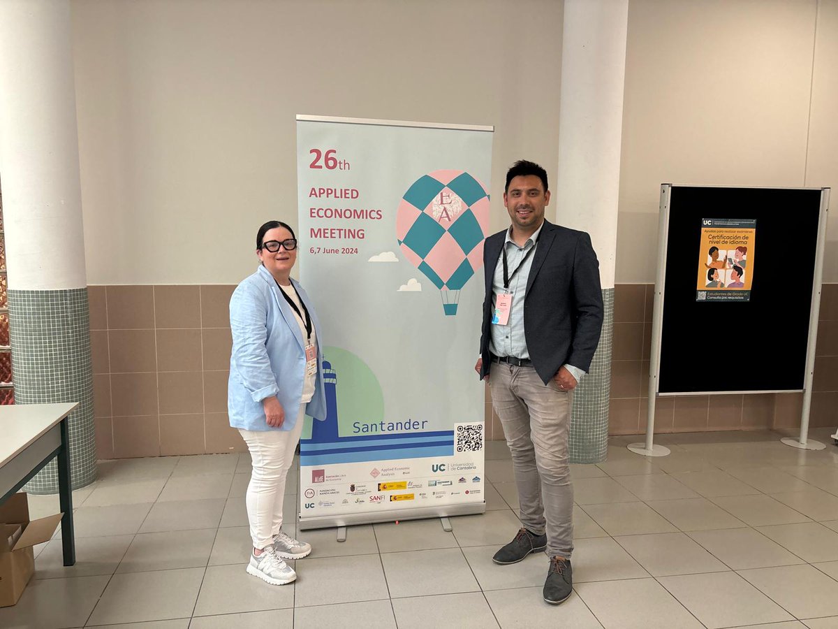 Great to present our paper on Climate Action, funded by @scienceirel at the 26th Applied Economics Meeting in Standander, Spain.  Joint work with <a href="/HelenaLenihan/">Helena Lenihan</a> and Christian Rammer.  <a href="/Economics_UL/">Economics Department UL</a> <a href="/BusinessAtUL/">Business at UL</a> <a href="/UL_Research/">UL Research</a> <a href="/zew_en/">ZEW_en</a> <a href="/unican/">Universidad de Cantabria</a>.