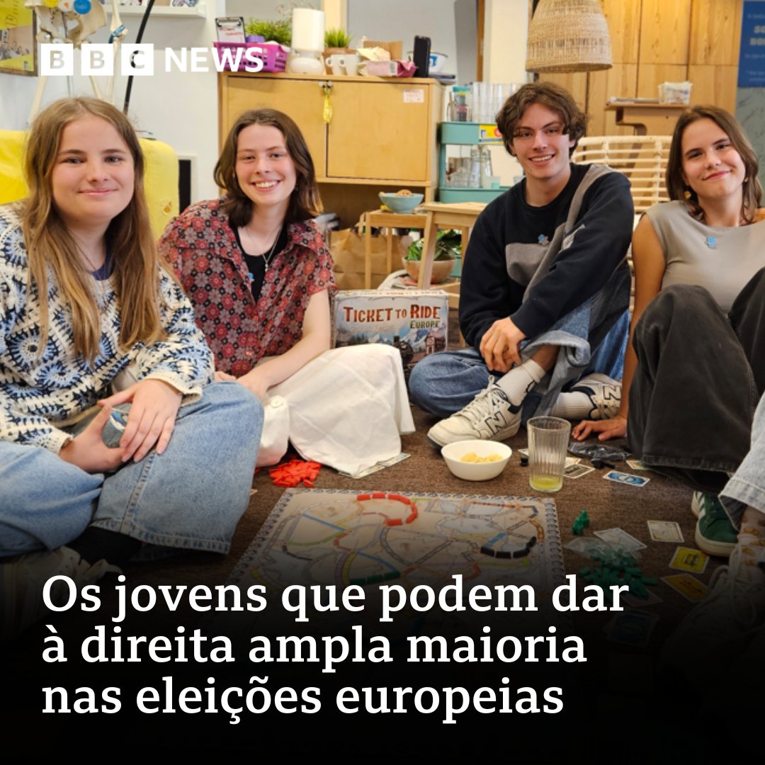 bbcbrasil's tweet image. “Não somos extremistas. Estamos simplesmente irritados”

Número sem precedentes de jovens eleitores está considerando votar em partidos de direita e de direita radical nas eleições do Parlamento da União Europeia, que acontecem até domingo (9/6): bbc.com/portuguese/art…