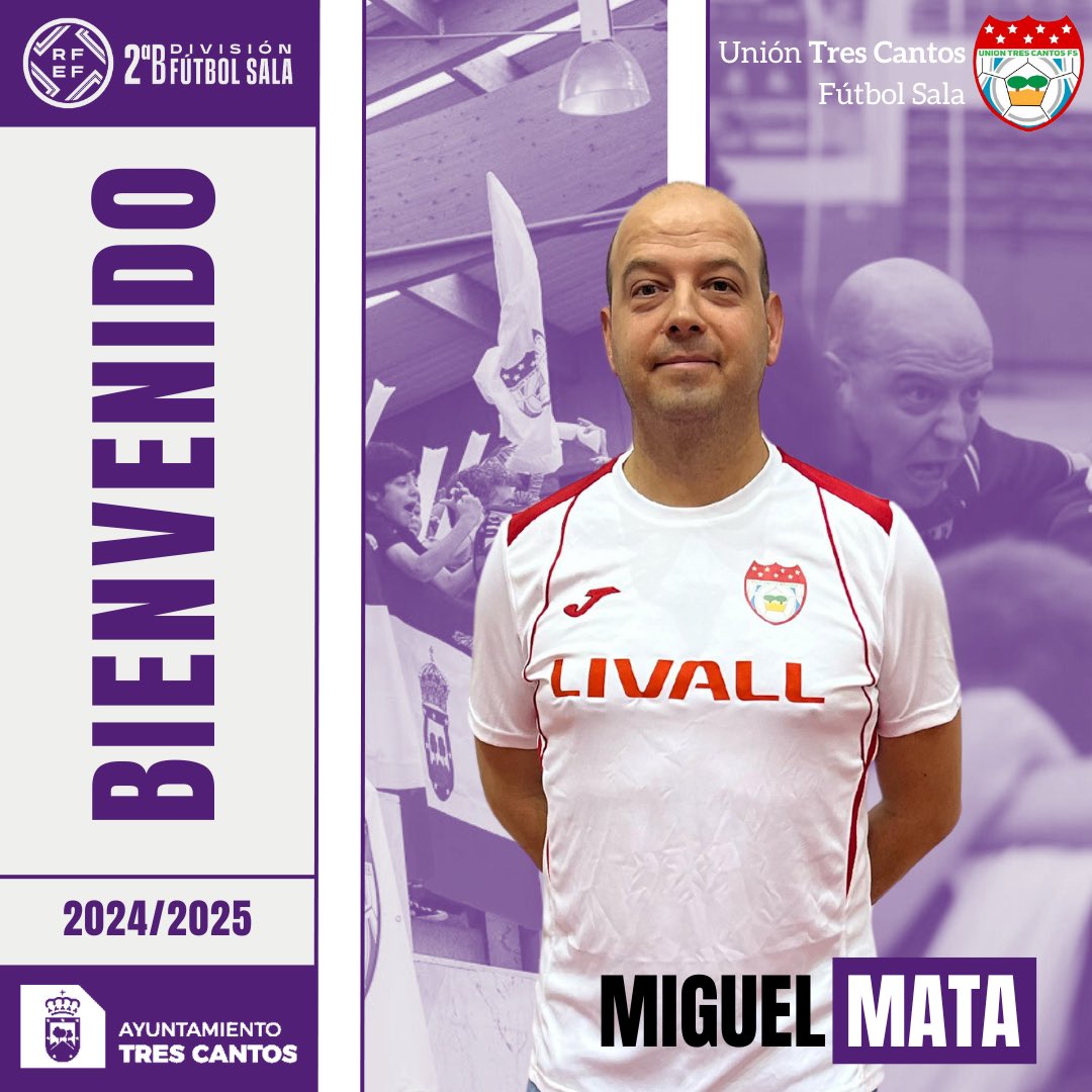 union3cantosfs's tweet photo. 📣 𝐁𝐈𝐄𝐍𝐕𝐄𝐍𝐈𝐃𝐎

📰 Miguel Mata se convierte en nuevo entrenador del primer equipo. 

Será su 2ª etapa al frente del equipo tras ser el artífice del ascenso a 2ª División B hace 5 años.

👏 ¡Encantados de tenerte con nosotros @mmatyta! https://t.co/gcJJGllBLV