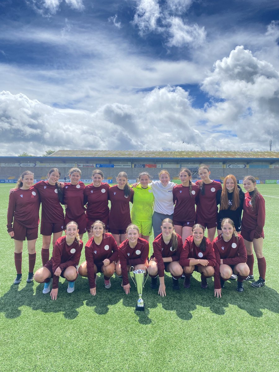 ForAcad's tweet photo. And more fantastic news. Our senior girls football team won the Angus Cup today beating WHS in the final. That makes it a girls and boys double winning season. Very proud school #FORteamwork https://t.co/LLwIlMQscP