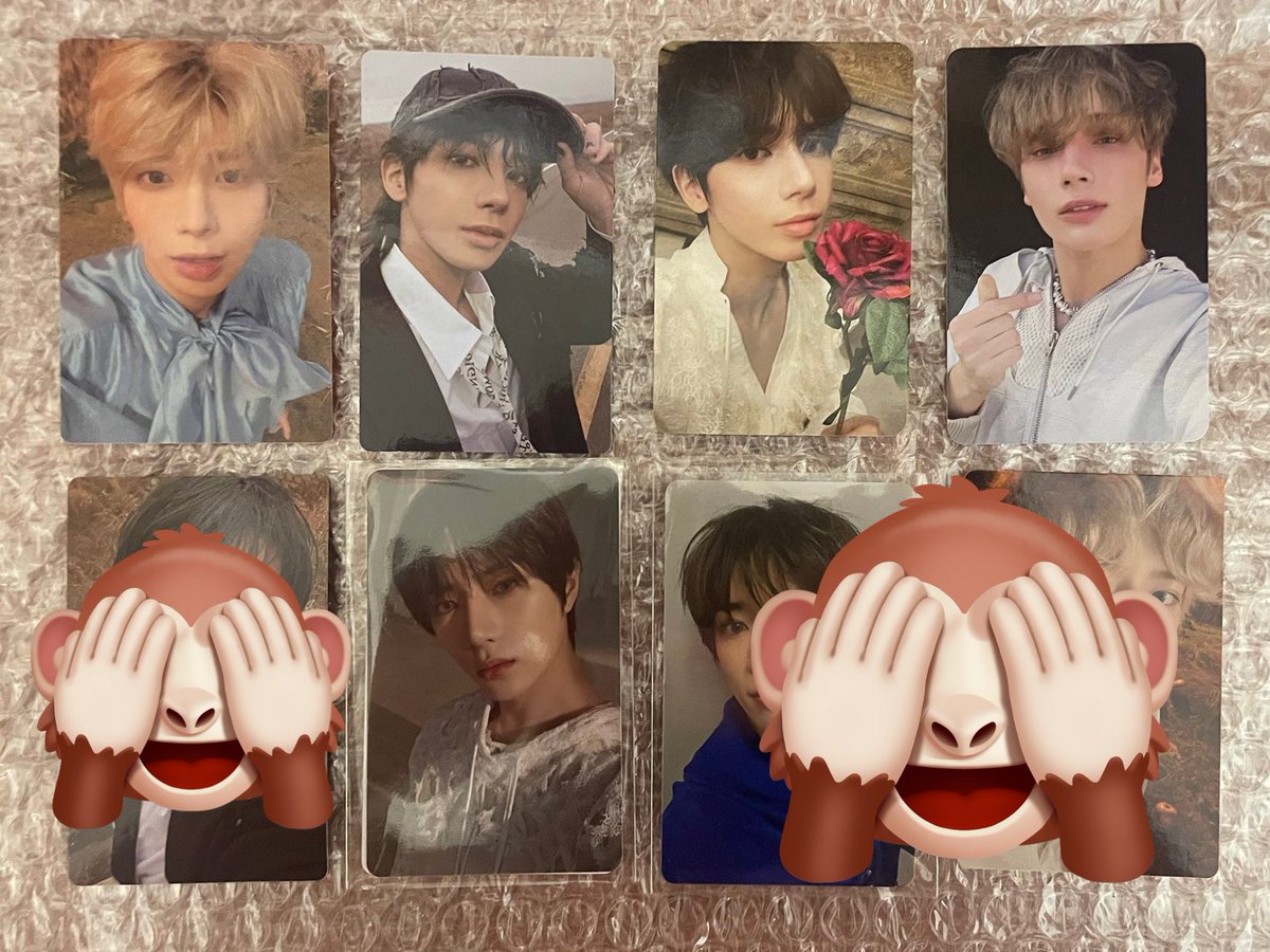 kooktaejin7's tweet image. TXT tomorrow x together トゥバ　トレカ交換

譲）ボムギュ テヒョン ヒュニンカイ

求）スビン ヨンジュン

基本的に同種同士での交換希望しておりますが物によって異種も可能です!
交換してくださる方がいらっしゃいましたらリプ・DMお願いします🙇‍♀️

 #TXT交換 #TXTトレカ交換 #TXT_TOUR_ACTPROMISE