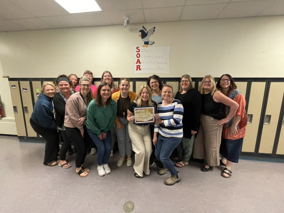 Presenting our amazing <a href="/PenneDyer/">Penne Dyer</a> with an early retirement gift - duty free for the rest of the year! 🥳 <a href="/SFOAschool/">St.Francis of Assisi School</a>