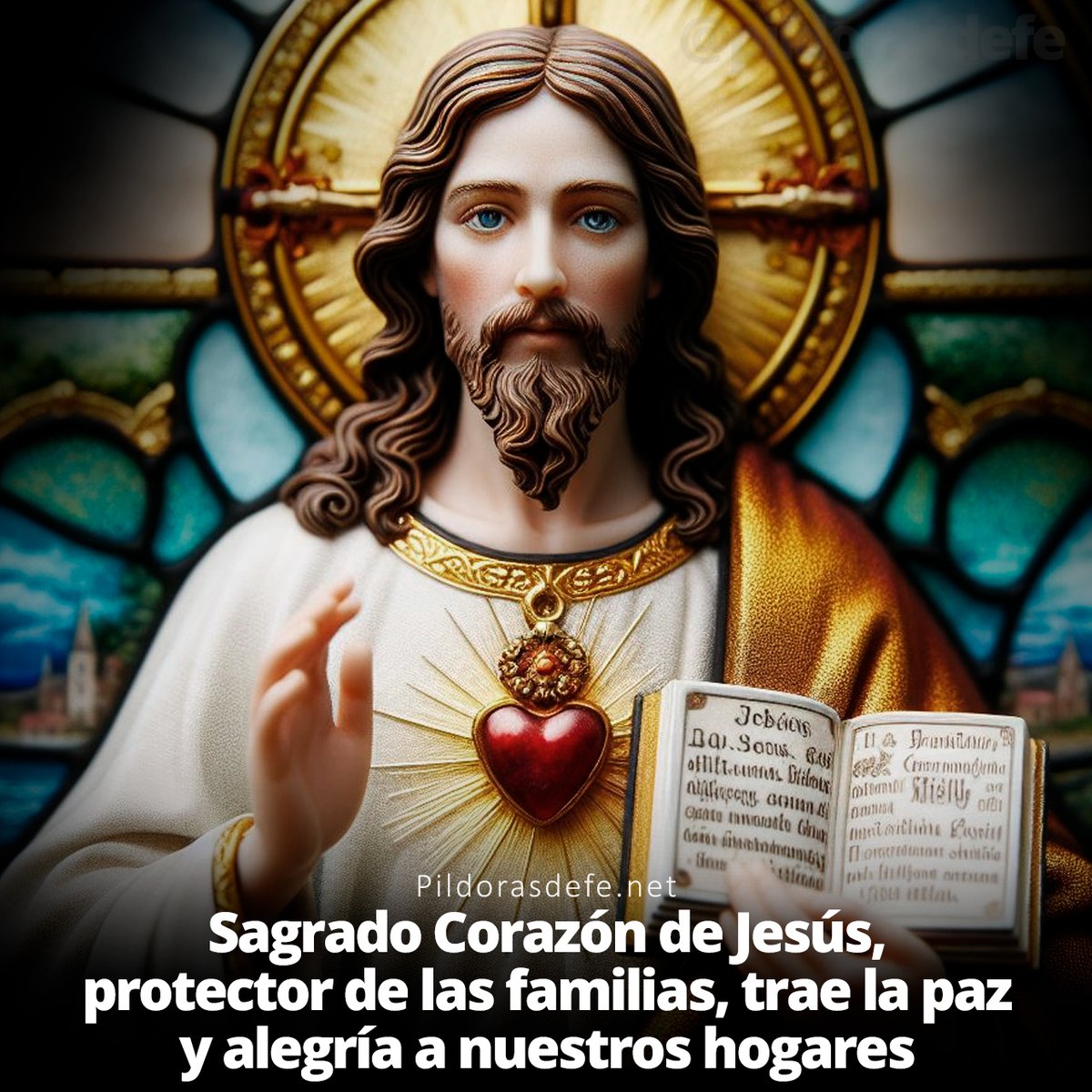 Sagrado Corazón de Jesús, en vos confío.
.