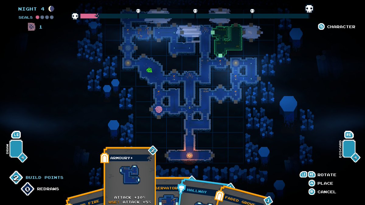 Tony_Gowland's tweet photo. It's #PitchYaGame!
Into the Restless Ruins you deckbuild a dungeon to battle through!
Coming soon, wishlist on Steam pls!

More exclamation marks!!! https://t.co/kIuQF7MPbW