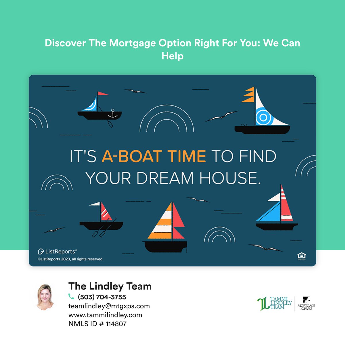 Ready to set sail towards your dream home? ⛵🏡 Let me help you navigate the loan process smoothly and get you to your perfect place. Reach out today to get started! #thehelpfulLO #home #house #listreports #homeowner #househunting #newhome #loanofficer #househunting #mortgage