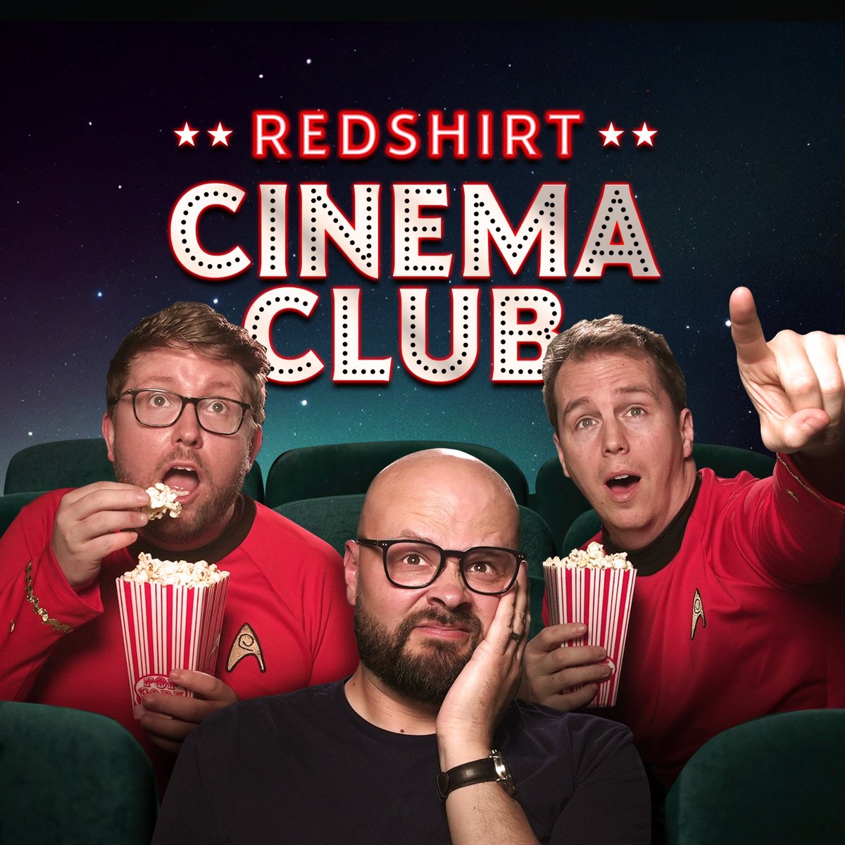 I’m launching a podcast about movies with my friends 🥹

It’s called <a href="/redshirtcinema/">Redshirt Cinema Club</a> and eps 1+2 go live Monday 🤯

Have a listen to the trailer, and please give us a follow if you like what you hear 🙏 

We’ve had so much fun making this &amp; we’re so excited for you to hear it ❤️