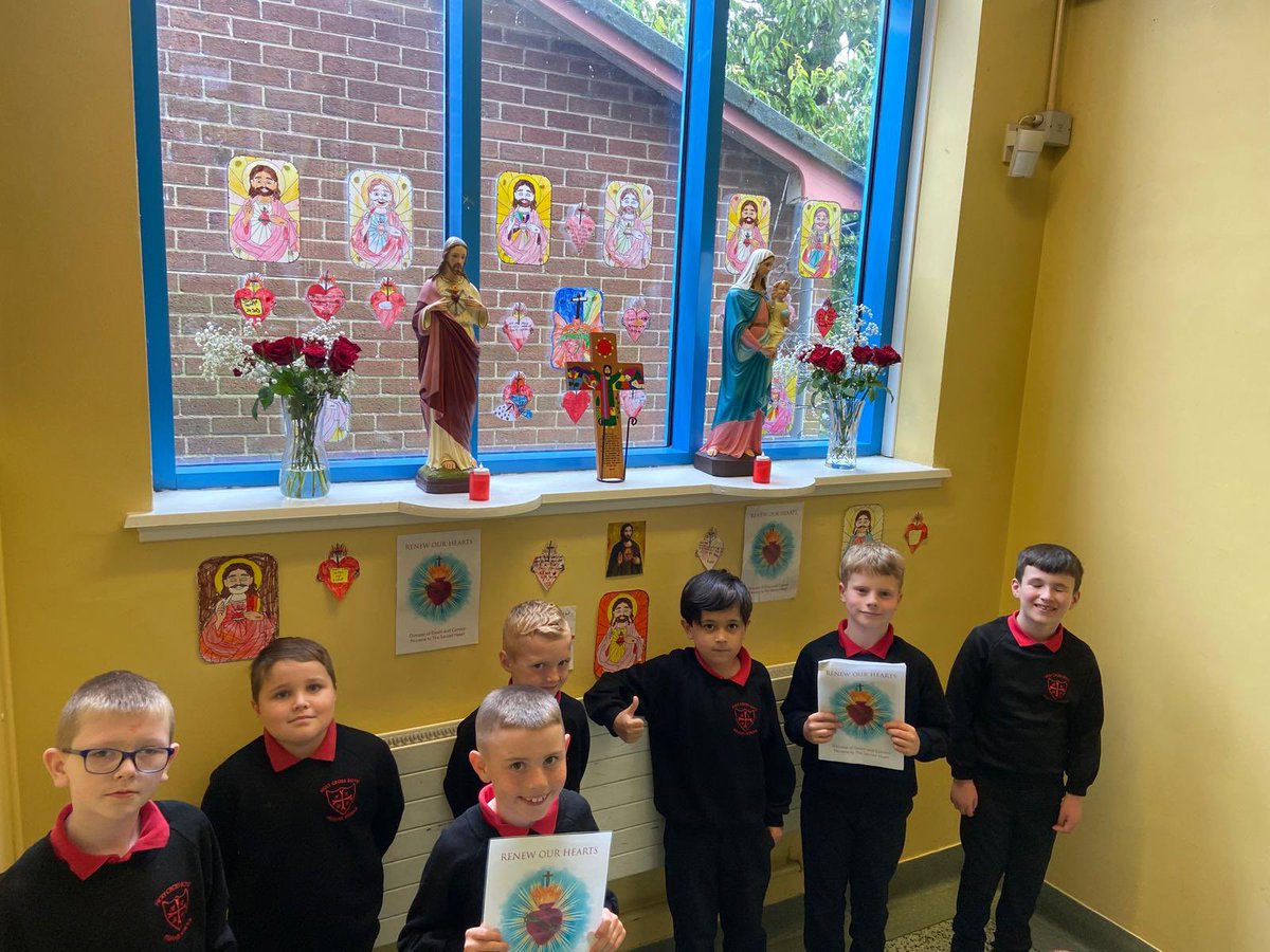 Today concludes the 
Diocesan Novena, Renew Our Hearts. It was a great experience for our school community to unite in daily prayer to renew our hearts.