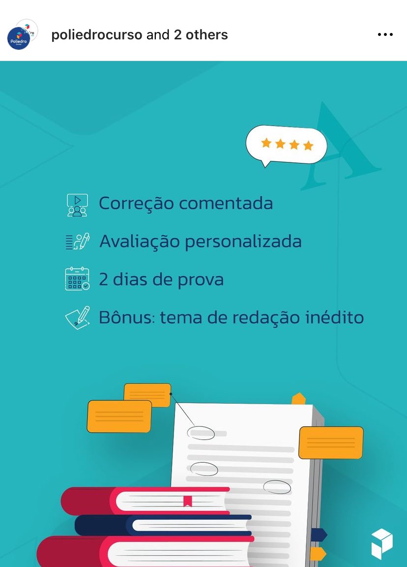 amandstudy's tweet image. pra quem está estudando para o ENEM, o poliedro vai fazer um simulado aberto inédito em breve!!

gostariam de uma thread explicando como participar??