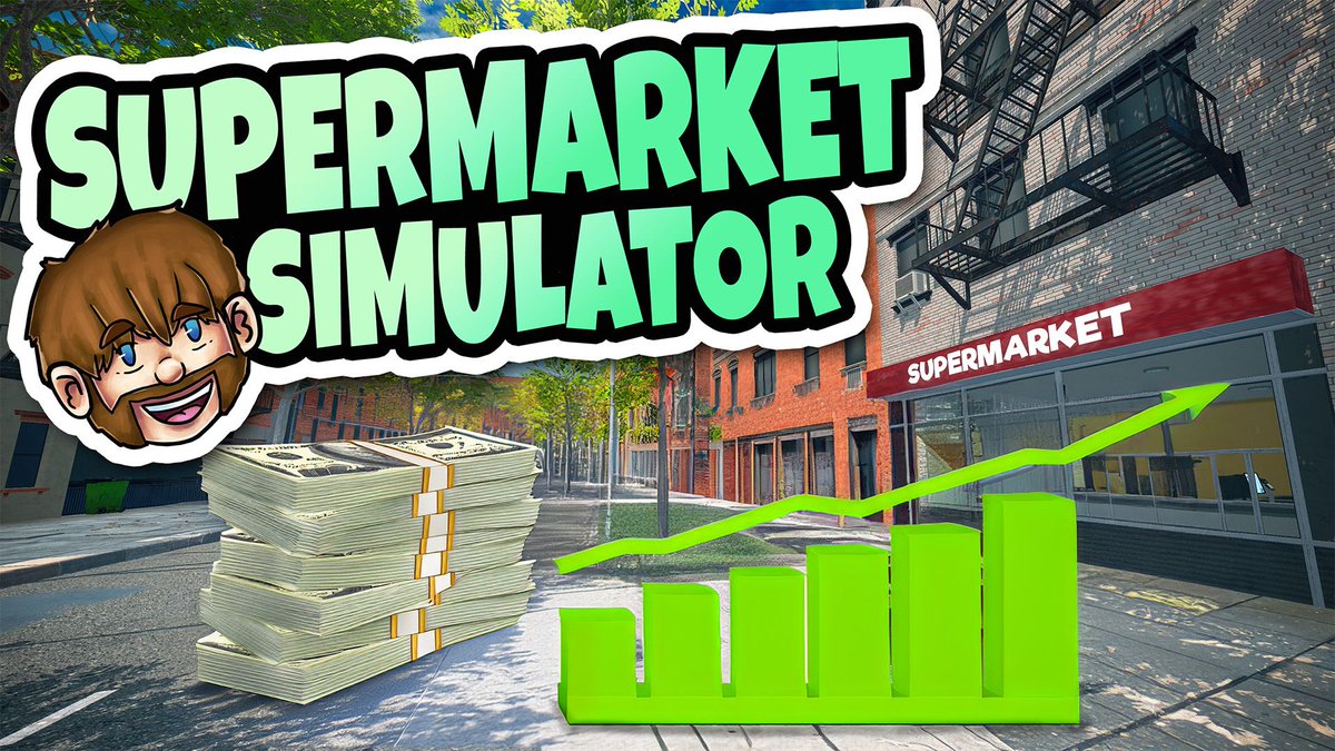 Ny video fra Supermarket Simulator! 🛒 🤑 😄 
buff.ly/4bZYs1s