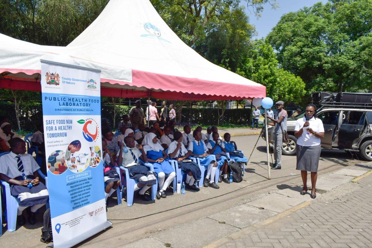 Celebrating #WFSD2024KE with the launch of <a href="/NakuruCountyGov/">Nakuru County Gov</a> Public Health Food Lab! Officiated by Deputy Governor H.E. David Kones, this lab marks a significant step towards better food safety standards. GAIN is proud to be part of this five-year journey.  #HealthierDiets4All