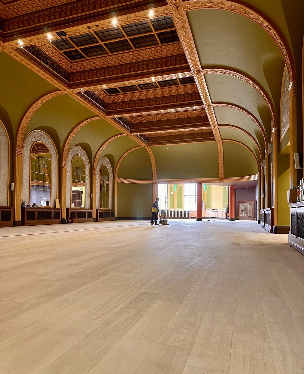 Bradford_Live's tweet image. It’s coming together! Finishing touches across the building @HeritageFundNOR