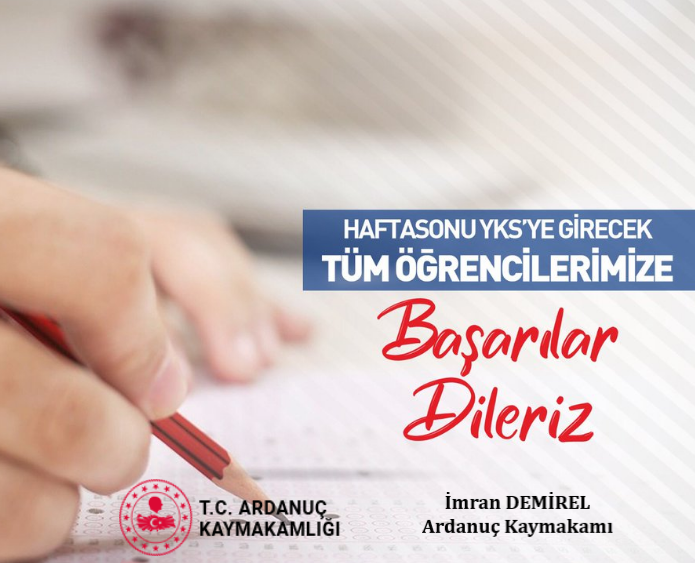 ArdanucG's tweet photo. Haftasonu YKS’ye Girecek Tüm Öğrencilerimize Başarılar Dileriz. https://t.co/MPnOd2IxHh