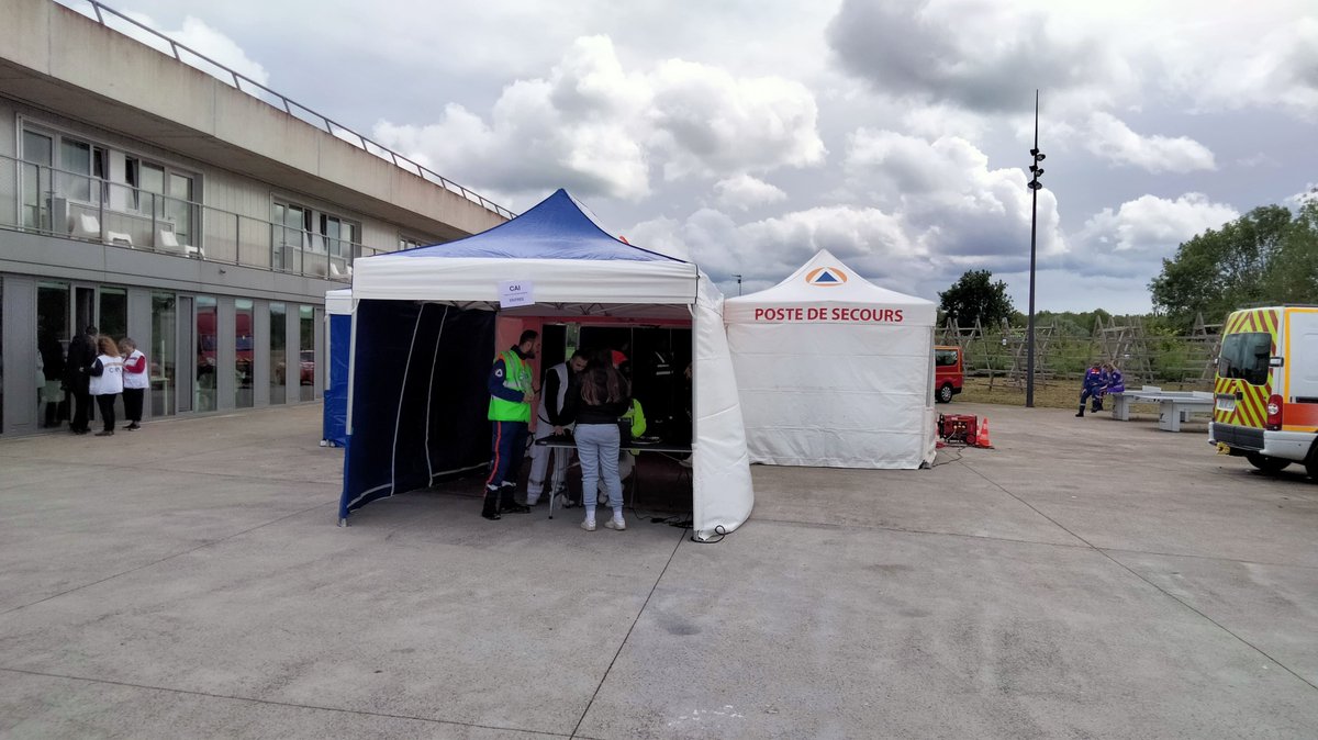 ARS_IDF's tweet photo. #GestionDeCrise | Retour sur l’exercice de gestion de crise « Salvare 2024 » qui s'est déroulé le 30 mai dernier à Vaires-sur-Marne (77), initié par la préfecture de Seine-et-Marne dans le cadre de la préparation des JOP 2024 : https://t.co/iMIyMARttS https://t.co/Glt562VXxE