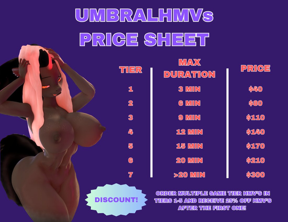 UmbralHMVs's tweet photo. Hey, Shadows! New Price Sheet/Menu Customization! Might make some slight changes but it looks great!

@femdream4 made this for me and I was a bit late to notice but oh my god Im SUPER flattered! 🥺🥰🙏 (I accidentally deleted this post instead of a reply on it 😭😭 my apologies) https://t.co/VpUTCpg31x
