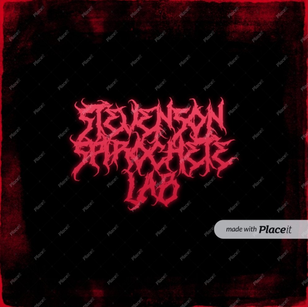 anroarty's tweet photo. @BStevensonLab Could go all the way with a Death Metal logo 🤘 https://t.co/jAW2XpO8U4