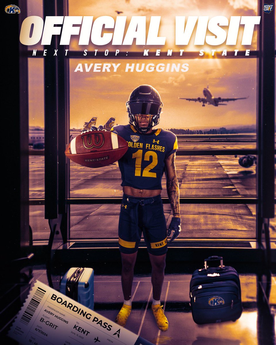 Avery Huggins (@averyhuggins76) on Twitter photo Excited to get out to Kent State this weekend for my OV!!
<a href="/KentStFootball/">Kent State Football</a> <a href="/CoachKenniBurns/">Kenni Burns</a> <a href="/CoachLimegrover/">Coach Matt Limegrover</a> <a href="/CoachScottFB/">Coach Scott Phillips</a> <a href="/nataliechif/">Natalie Chifulini</a> <a href="/CoachJMiracle/">Josh Miracle</a> <a href="/ShamrockFB/">Rocks Football</a> <a href="/rocksathletics/">Westfield Rocks Athletics</a> <a href="/gridiron_gang_/">The Original Gridiron Gang</a> <a href="/IndianaPreps/">Indiana Preps</a> <a href="/PrepRedzoneIN/">Prep Redzone Indiana</a> Excited to get out to Kent State this weekend for my OV!!
<a href="/KentStFootball/">Kent State Football</a> <a href="/CoachKenniBurns/">Kenni Burns</a> <a href="/CoachLimegrover/">Coach Matt Limegrover</a> <a href="/CoachScottFB/">Coach Scott Phillips</a> <a href="/nataliechif/">Natalie Chifulini</a> <a href="/CoachJMiracle/">Josh Miracle</a> <a href="/ShamrockFB/">Rocks Football</a> <a href="/rocksathletics/">Westfield Rocks Athletics</a> <a href="/gridiron_gang_/">The Original Gridiron Gang</a> <a href="/IndianaPreps/">Indiana Preps</a> <a href="/PrepRedzoneIN/">Prep Redzone Indiana</a>
