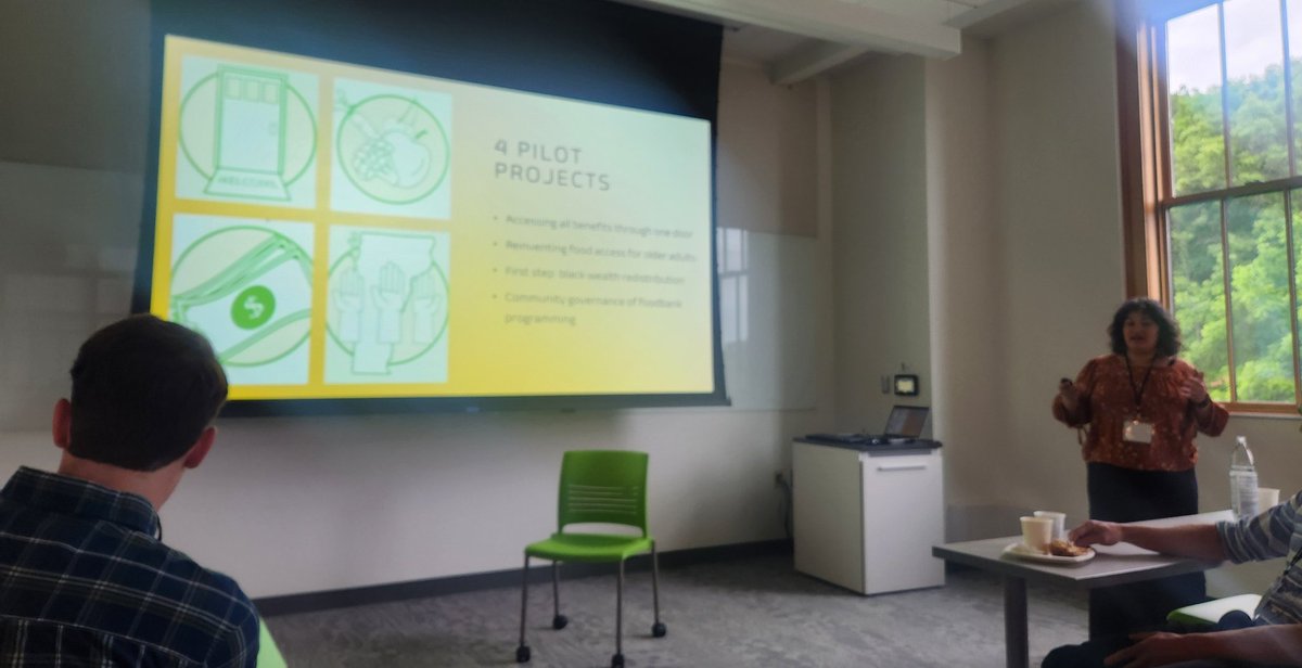 Rachel A. Ankeny (she/her) (@ankeny_rachel) on Twitter photo Excited about this morning's session on #foodsecurity.
First up, <a href="/mamaphilosopher/">Dr. Tatiana Abatemarco</a> Noah Hirschl & colleagues on their fabulous research at the Food Security Innovation lab <a href="/VermontFoodbank/">Vermont Foodbank</a>, lots of valuable lessons about collaborating with communities. #foodstudies2024 <a href="/ASFS_org/">ASFS</a> Excited about this morning's session on #foodsecurity.
First up, <a href="/mamaphilosopher/">Dr. Tatiana Abatemarco</a> Noah Hirschl & colleagues on their fabulous research at the Food Security Innovation lab <a href="/VermontFoodbank/">Vermont Foodbank</a>, lots of valuable lessons about collaborating with communities. #foodstudies2024 <a href="/ASFS_org/">ASFS</a>