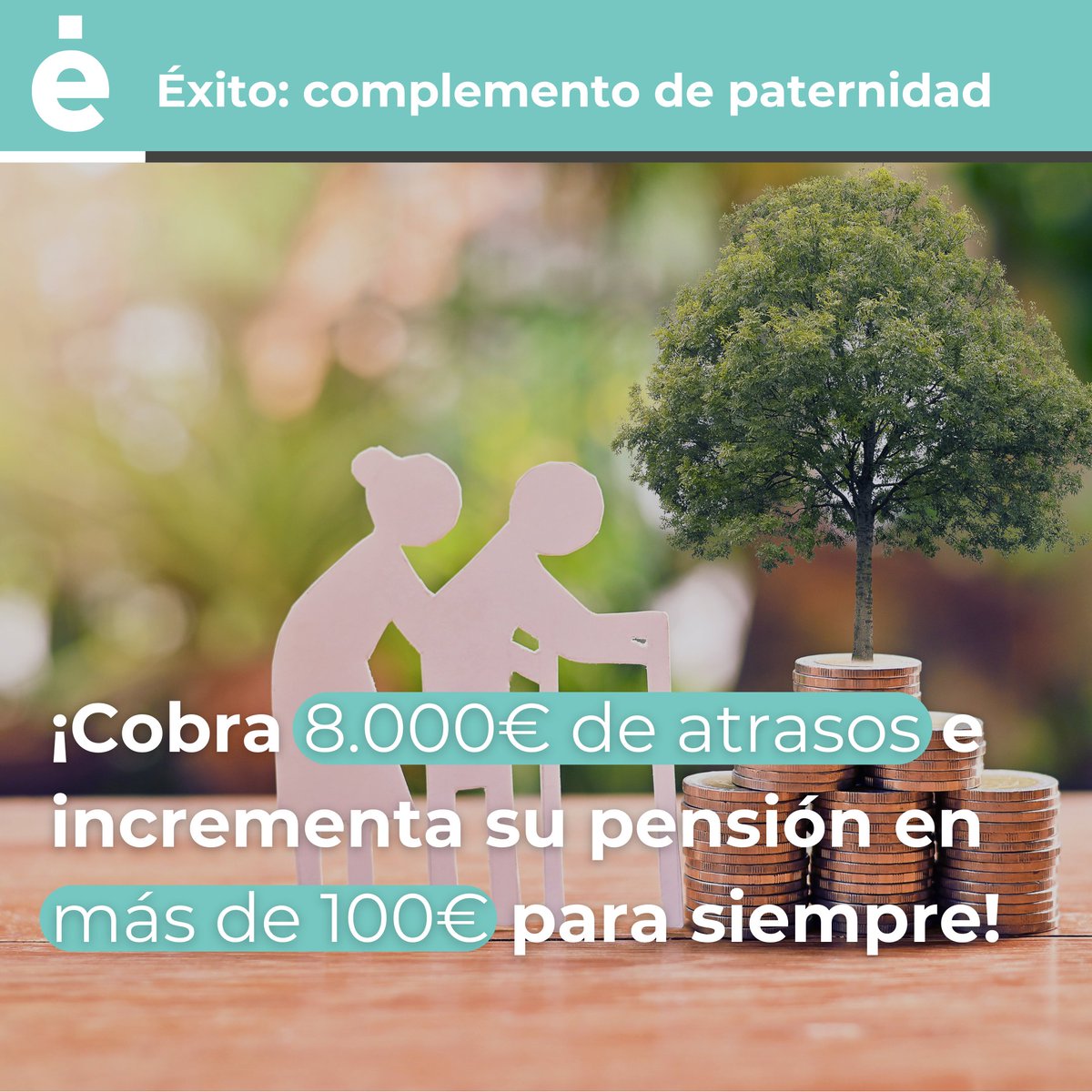 Gracias al trabajo del equipo Ézaro y la amplia experiencia que tenemos en este tipo de reclamaciones, hemos conseguido que nuestro cliente pueda cobrar sus atrasos y recibir el incremento que le correspondía en menos de un mes desde que lo solicitamos.

#somosézaro #casodeéxito
