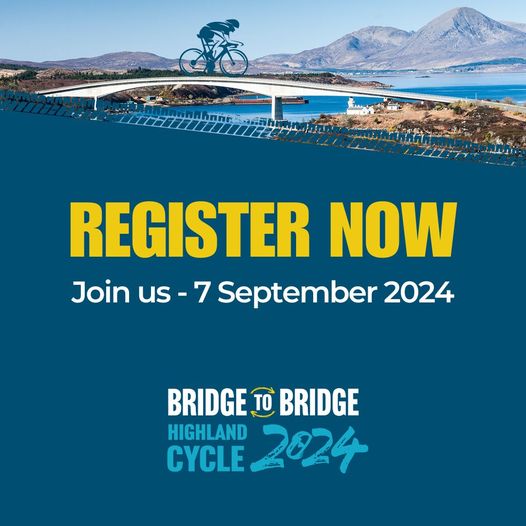 facebook.com/share/p/fUeHyz…

Do YOU have the pedal power to cycle 77 miles from Skye bridge to the Kessock bridge?

If so, registrations are now OPEN!!!!

If you fancy getting 'on yer bike' on behalf of The Leanne Fund, sign up today:

entrycentral.com/bridgetobridge