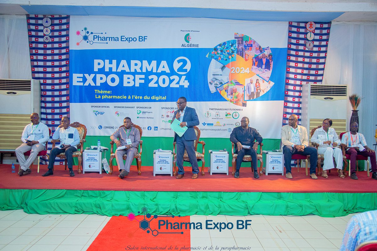 [Retour en images de la Table ronde sur les métiers de la Pharmacie]
Recherche : Pr Abdoul-Salam OUEDRAOGO
Industrie : Dr B. Ézéchiel Prosper NOALI / PharmD, MSc
Distribution/Dispensation : Dr Alfred Sandouidi