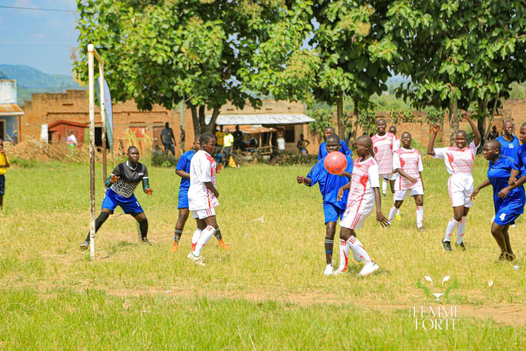 FemmeForteUg's tweet photo. Ongoing: We are in Arua District today, linking adolescent girls and young women to Sexual and Reproductive Health and Rights (SRHR) services through a football tournament for primary and secondary schools under the #StandUpforSRHR project in Arua, Terego and Madi Okollo. https://t.co/3AxteXPxMP