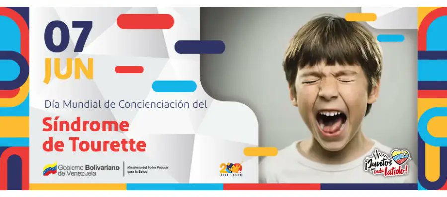 #NotiSalud🩺| Día Mundial de Concienciación del Síndrome de Tourette: Sensibilizando a la Comunidad

Lee + aquí 👉 acortar.link/LXKI1s

#JuntosPorCadaLatido
#VamosPaLanteVenezuela
<a href="/NicolasMaduro/">Nicolás Maduro</a>
<a href="/MagaGutierrezV/">Magaly Gutiérrez Viña</a>
