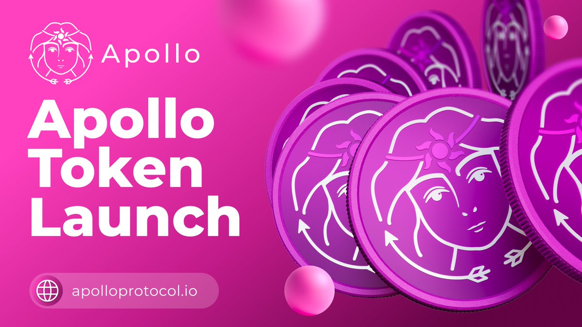The wait is over! 🌄

The Apollo Lending &amp; Borrowing Platform and Token Launch is set for June 10! ☀️🚀

Only 3 days left! Are you ready? ⏳

#APOLLO #Polkadot #lending #borrowing #token #launch