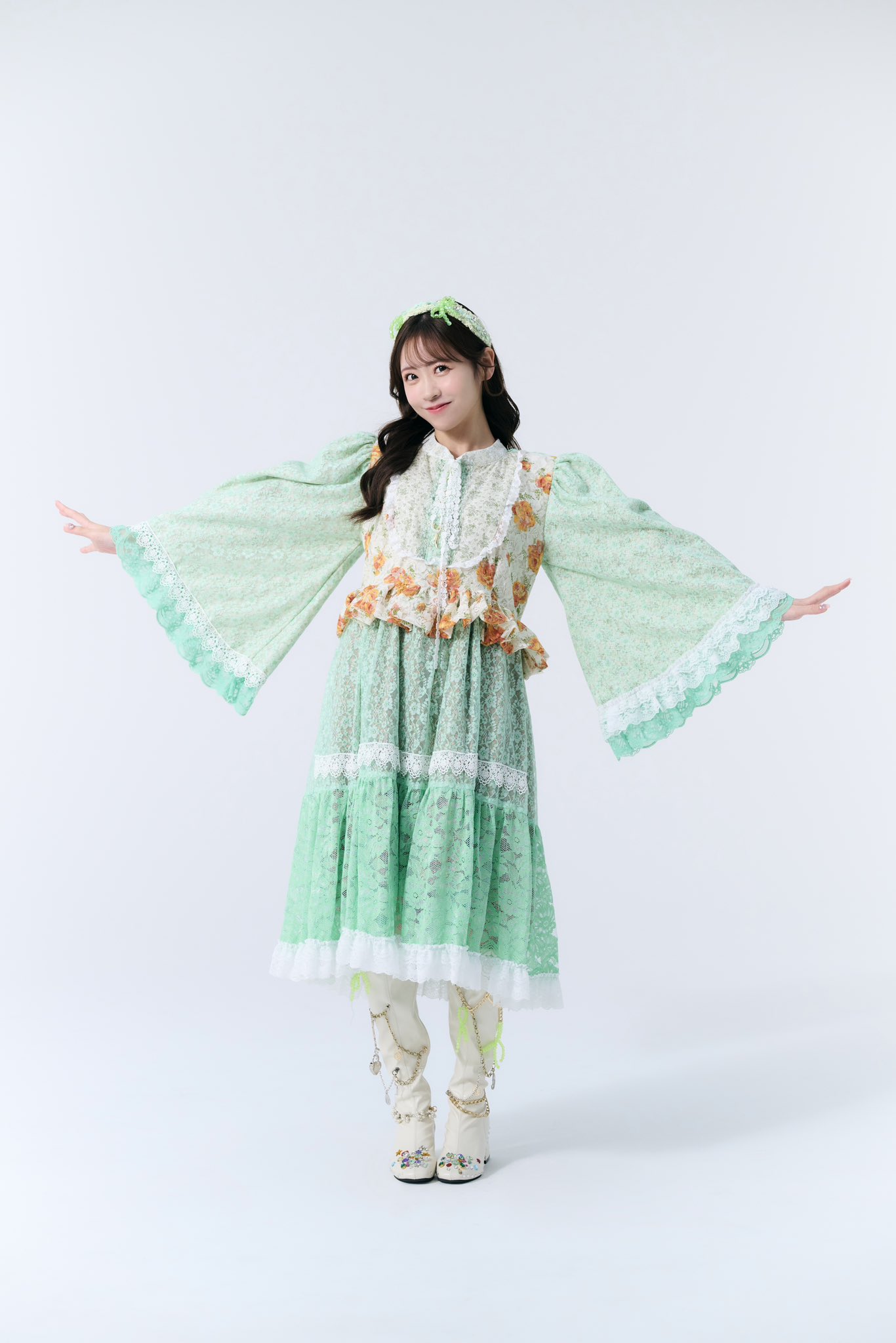 FRUITS ZIPPER 櫻井優衣 パフェキーリング キーホルダー（KAWAII
