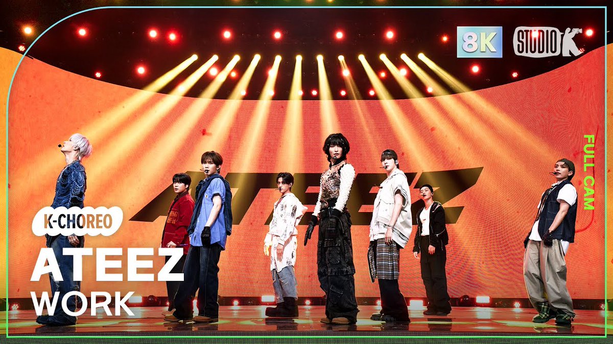 [🖥/#K_Choreo8K]
8K Full 직캠을 지금 바로 확인하세요!

240607 #에이티즈 (#ATEEZ) - 'WORK'

▶︎ youtu.be/KLKDx6x7w-E

#뮤직뱅크 #뮤뱅 #StudioK #8K 
#직캠 #직캠8K #뮤뱅직캠 #뮤뱅8K 
<a href="/ATEEZofficial/">ATEEZ(에이티즈)</a>