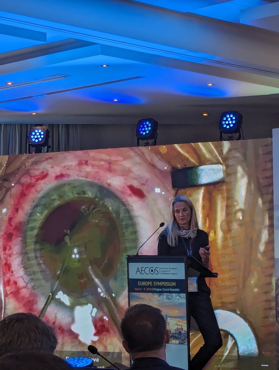 Day 1: Welcome first time presenter Magdalena Vokrojova to #AECOSEurope. Dr. Vokrojova shares tips for how to use a femtosecond laser in routine cataract surgery, not just premium IOLs or challenging cases.