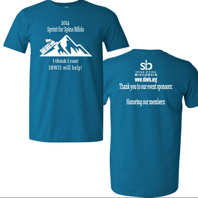Sprint for Spina Bifida online pre-registration deadline to guarantee an event T-shirt is before midnight on July 21st! 

runsignup.com/Race/WI/Greenf…