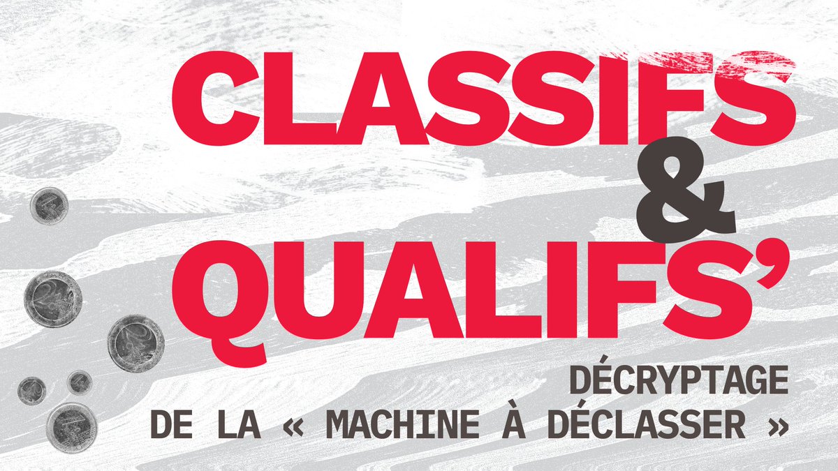 🔴 « Alors que la société est de plus en plus diplômée, les entreprises cherchent à oblitérer la reconnaissance de ces qualifications pour ne pas les répercuter sur les salaires. »

📻 La machine à déclasser : 3 épisodes en podcast chez <a href="/CGTCadresTechs/">Ugict - les Ingés Cadres Techs CGT</a>

▶️ open.spotify.com/episode/1l7MQx…