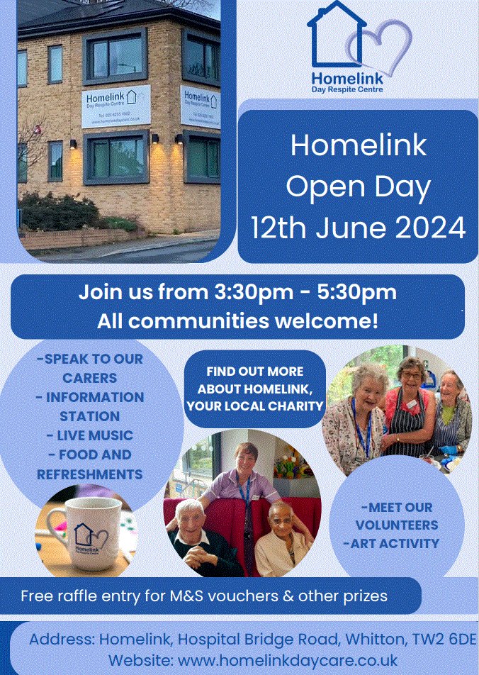 Homelink day respite tweet media